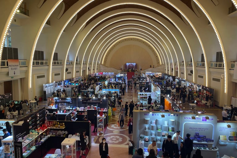 Luxury packaging displays at LUXE PACK Shanghai 2026