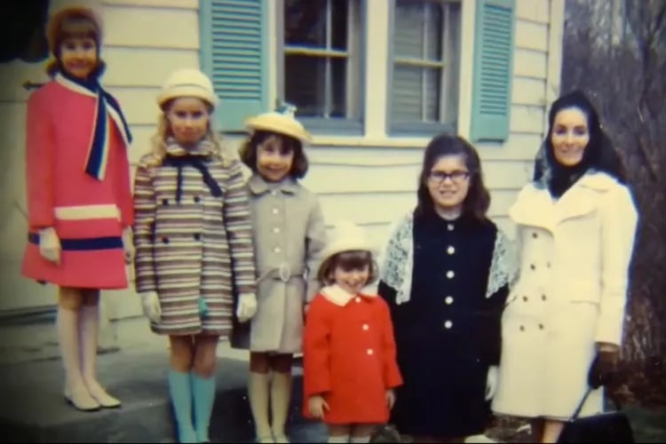 Foto real da família Perron