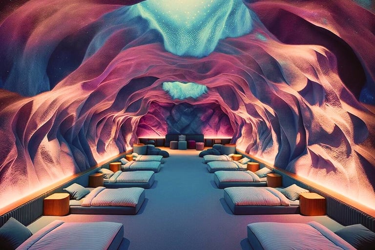 Ein Schlafraum in der Kita der Zukunft.