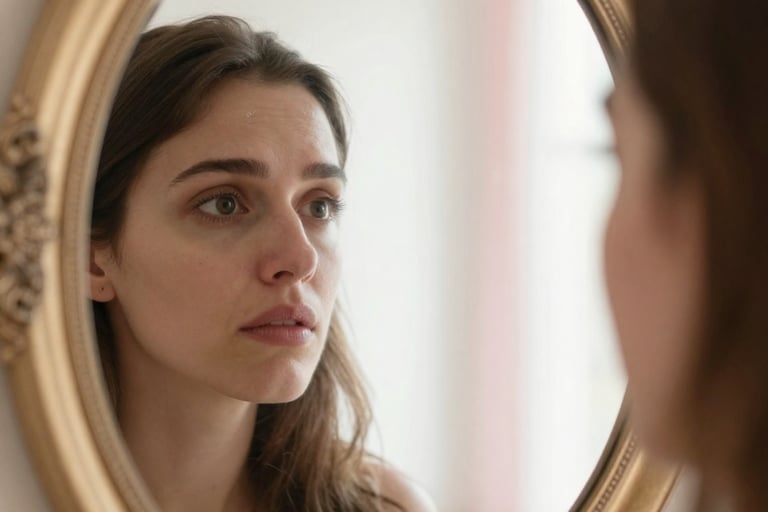 Mirror work exercise for clearing subconscious blocks to successful manifestation