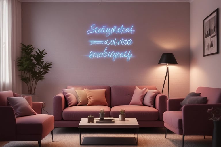 Bright living room with modern inventory