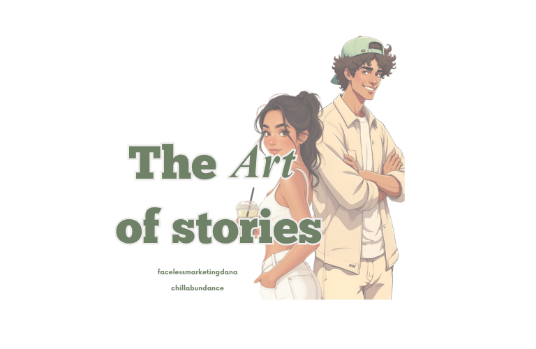 Art of Stories - AOS - faceless story system that took 30 views → 300+ swipeable templates, post tim