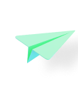 a paper airplane with a paper plane on it