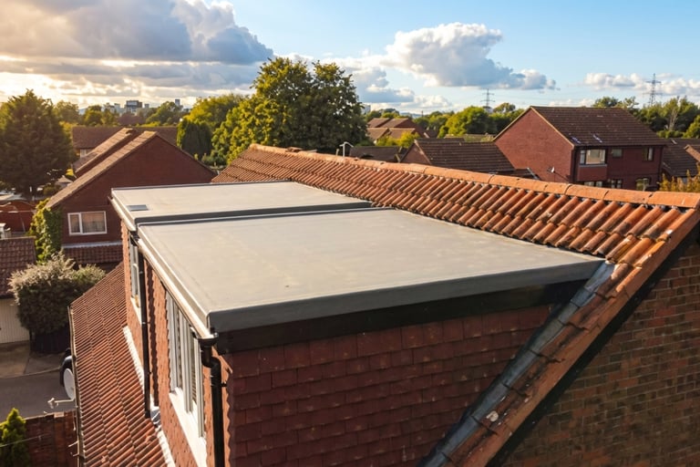 Dual loft conversion, East London 