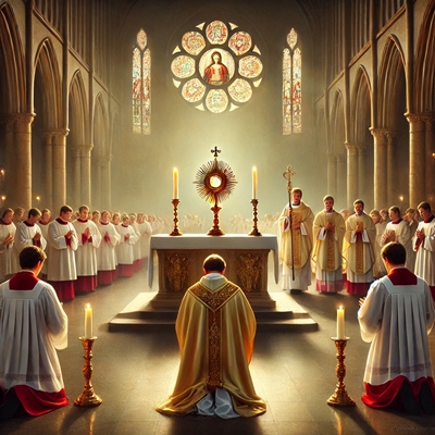 Adoración al Santísimo Sacramento nuestra señora del rosario valle guerra
