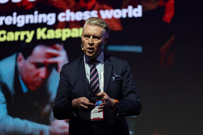 Andy Kovacs appearing at TİDE’s 30th Anniversary International Internal Audit Congress, representing