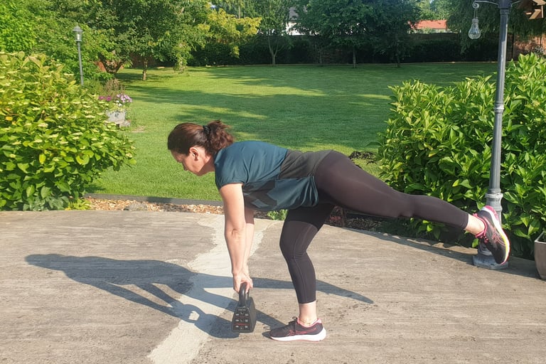 romanian deadlift unilateral jardin domicile