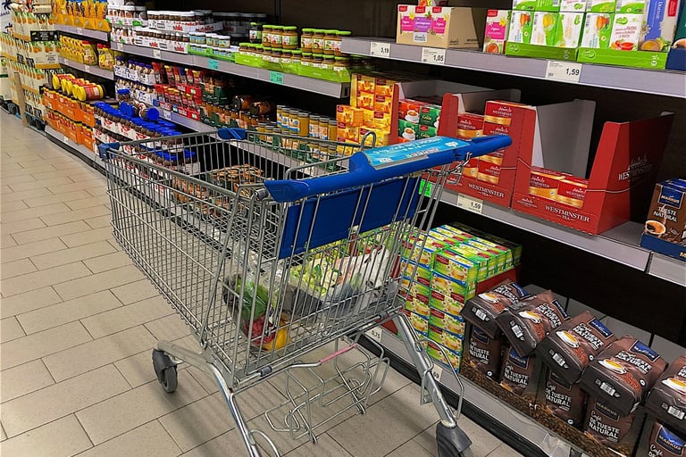 caddy supermarché courses manger sportif amiens coach