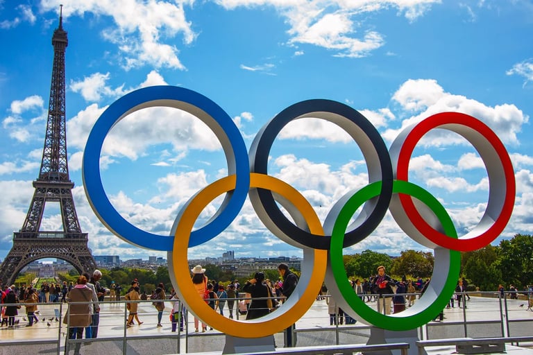 jeux olympique tour eiffel paris 2024