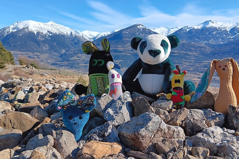 Les peluches de Serre-Ponçon