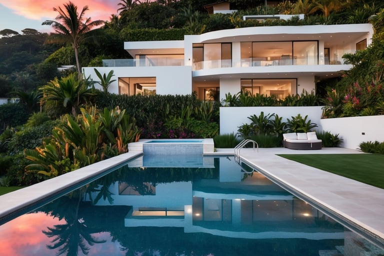 Elegant custom pool