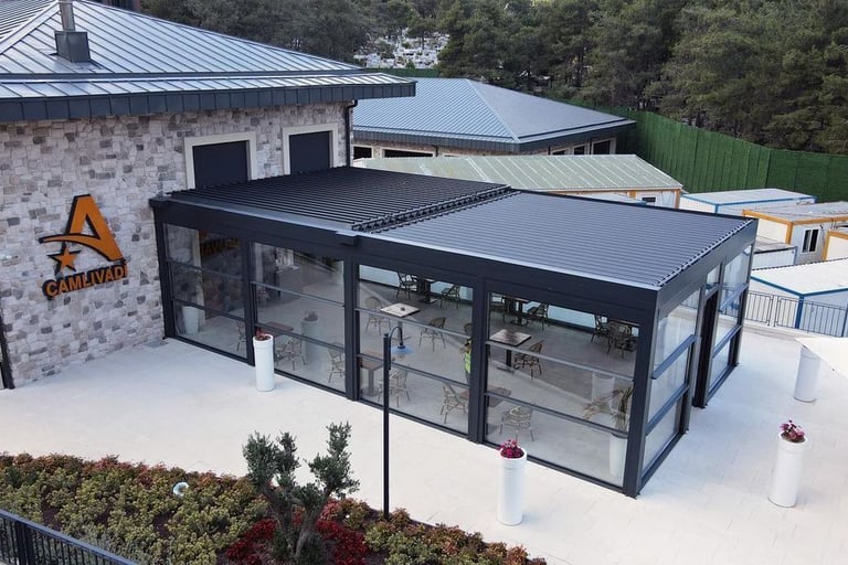 best commercial pergola