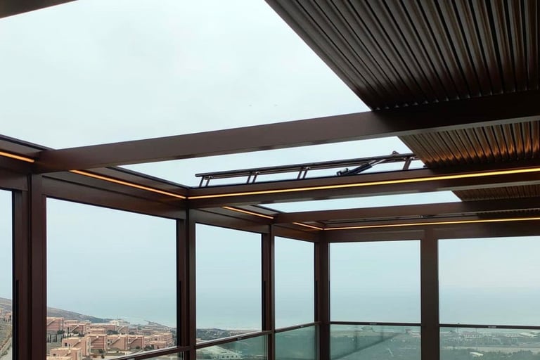 pergola for restaurant
