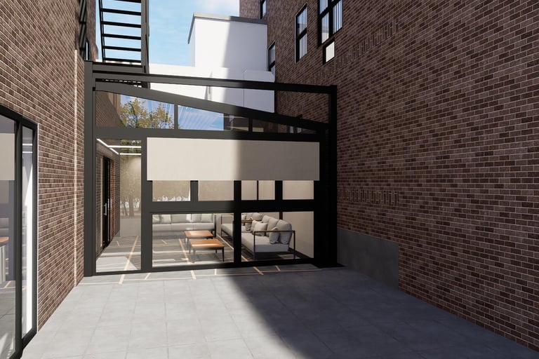 retractable vinyl pergola