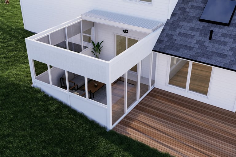 retractable roof pergola