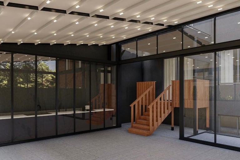 retractable vinyl pergola brooklyn