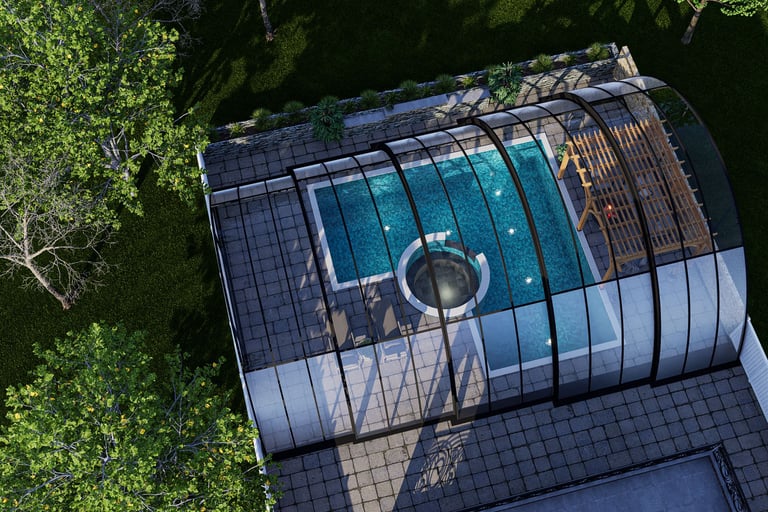 four season pool covers