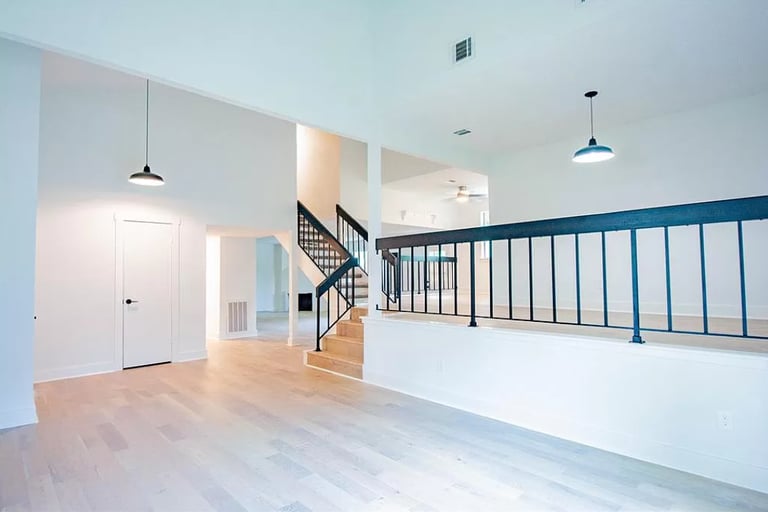 Beautifully remodeled interior of a 60s style home