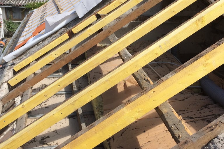 réparation charpente