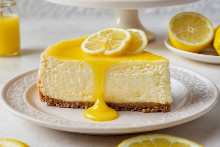 lemon cheesecake