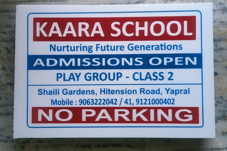 No Parking Boards Printing