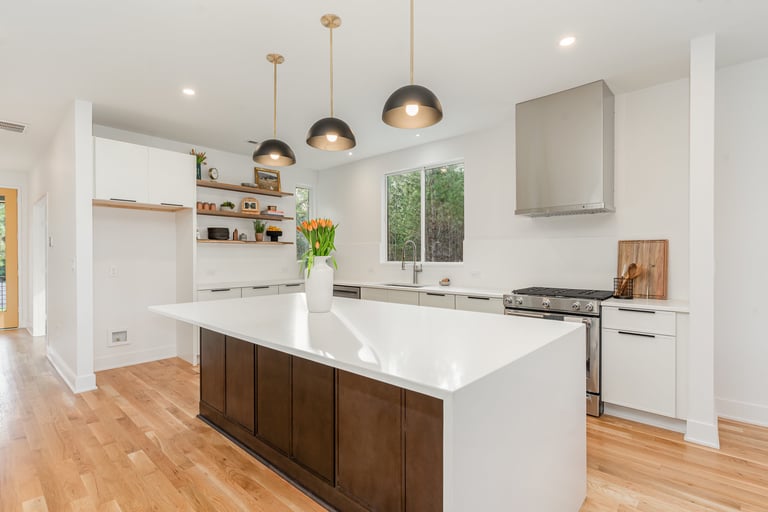 new home build by triangle design build in Pittsboro, NC