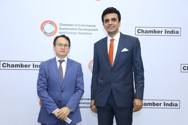 Diplomats at Chamber India Event