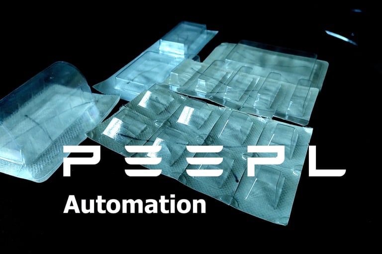 Body implant packing with Hard blister packing machine