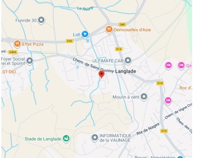 dipformation.fr - maps - langlade nimes avignon montpellier paris grenoble saint-etienne arles 