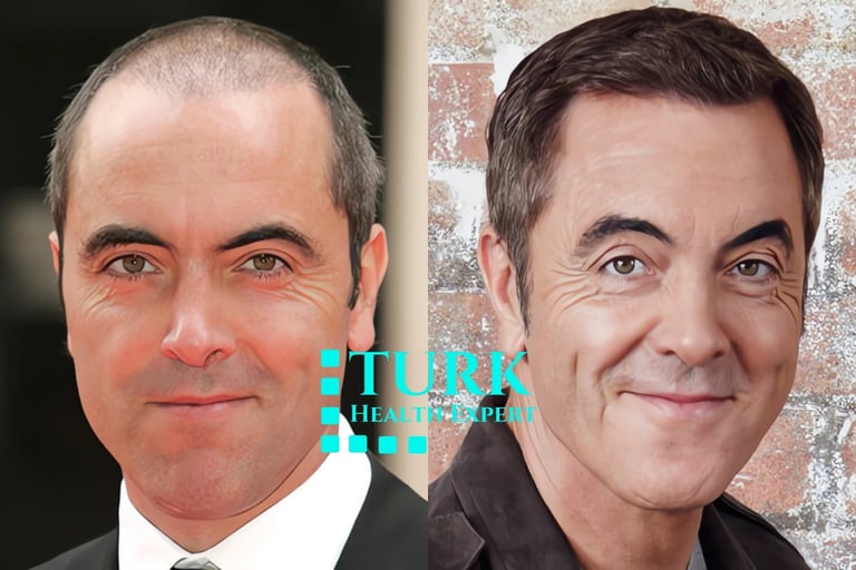 James Nesbitt Hair transplant
