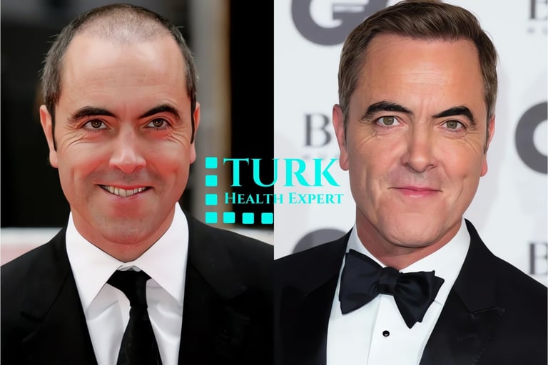 James Nesbitt hair transplant