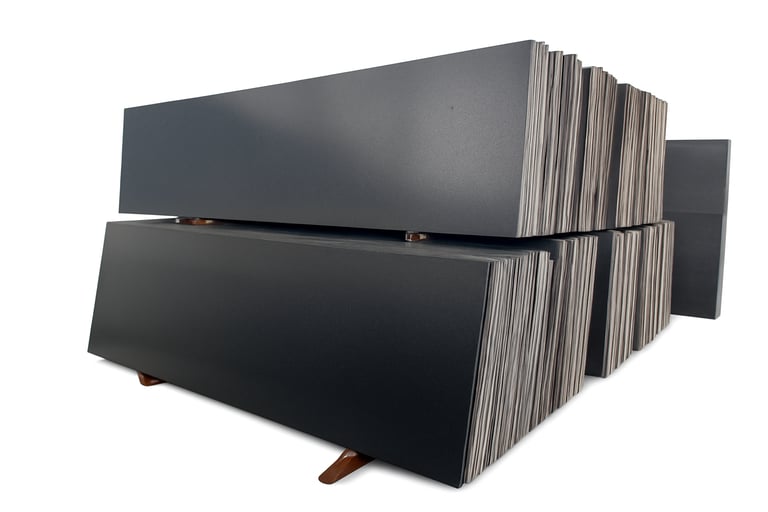 a stack carbon black granite at gold stone granites in mohali
