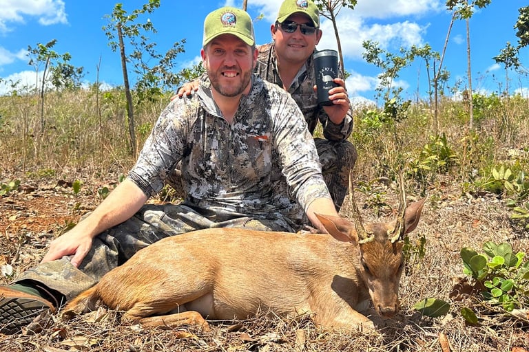 World Record Grey Brocket Deer at Le Ka’ay Kutz Outfitters - Yucatan, Mexico