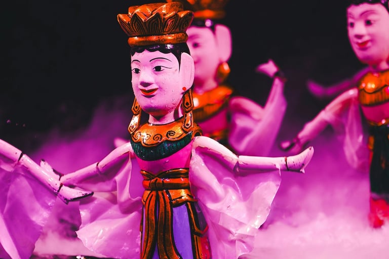 LES MARIONNETTES DE L'EAU