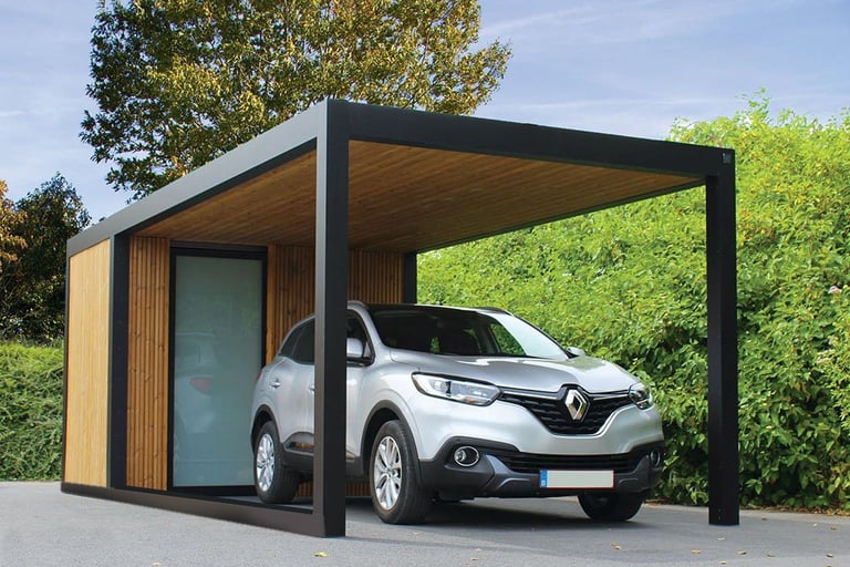 Garaje, plaza de parking modular
