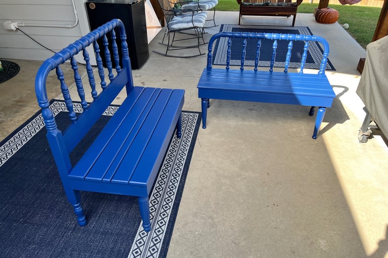 bed benches complete