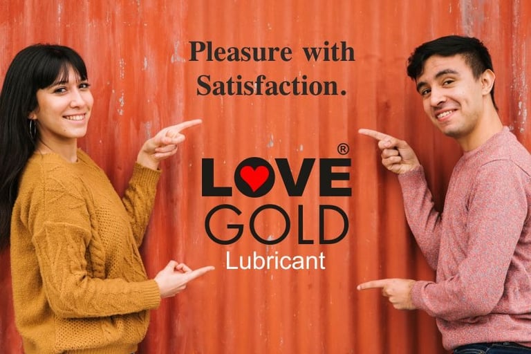 LOVE GOLD Lube Water Based Best Lubricant