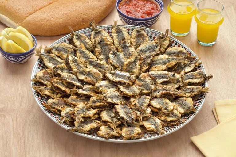 sardine à la charmoula marocaine