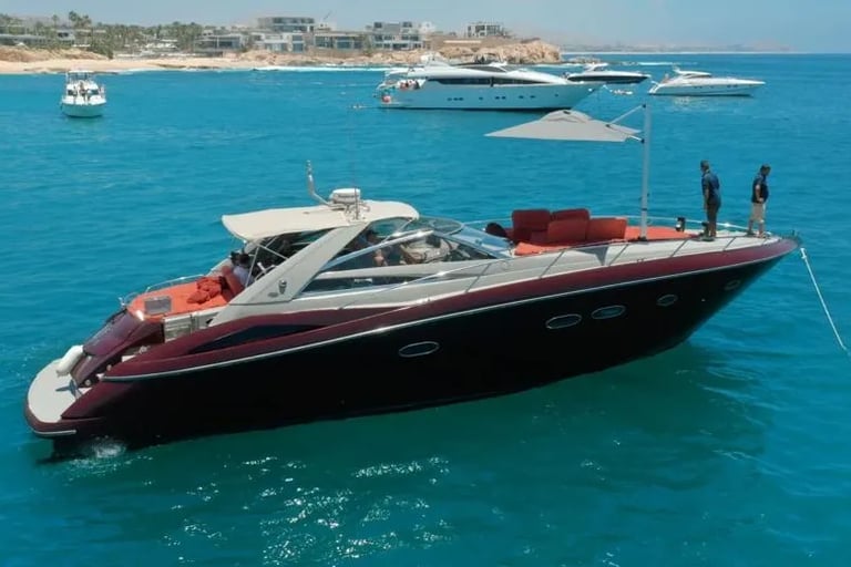 yate sunseeker 57 en renta cabo san lucas bahia