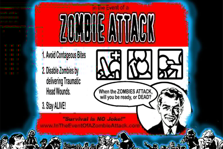 In the event of a zombie attack...