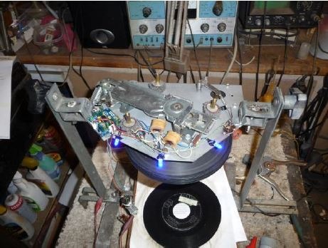 Blue lamps installed at customer request and a new motor installed