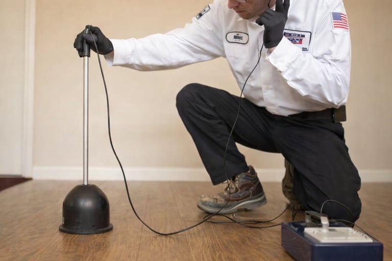 Slab leak detection service in Culver City California