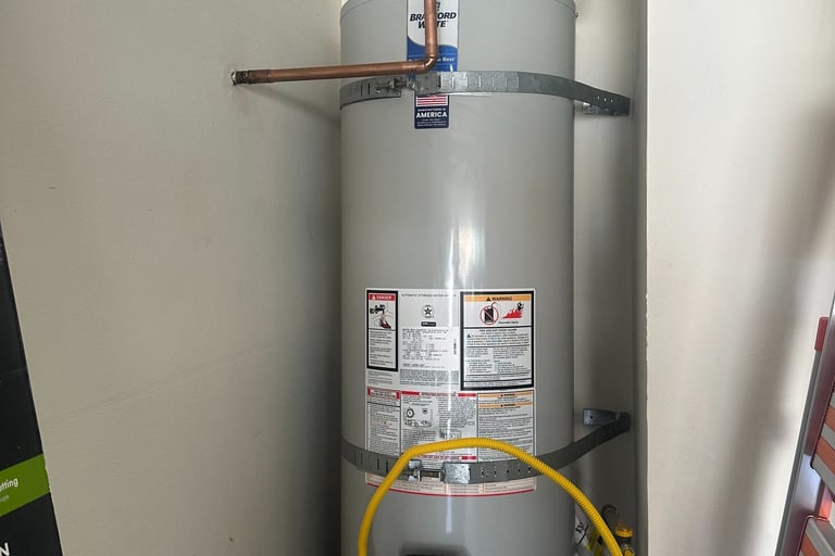 Water heater repair and installation service in Culver City home