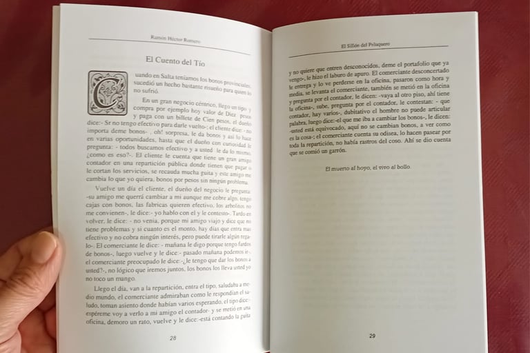 EL CUENTO DEL TIO (RAMÓN HÉCTOR ROMERO)