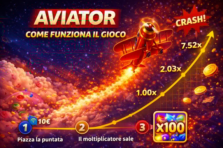 aviator gioco crash casino con aereo e moltiplicatore crescente come funziona