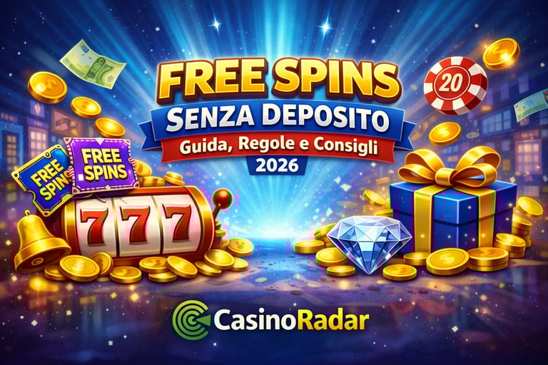 Free spins senza deposito 2026 guida completa casinò online