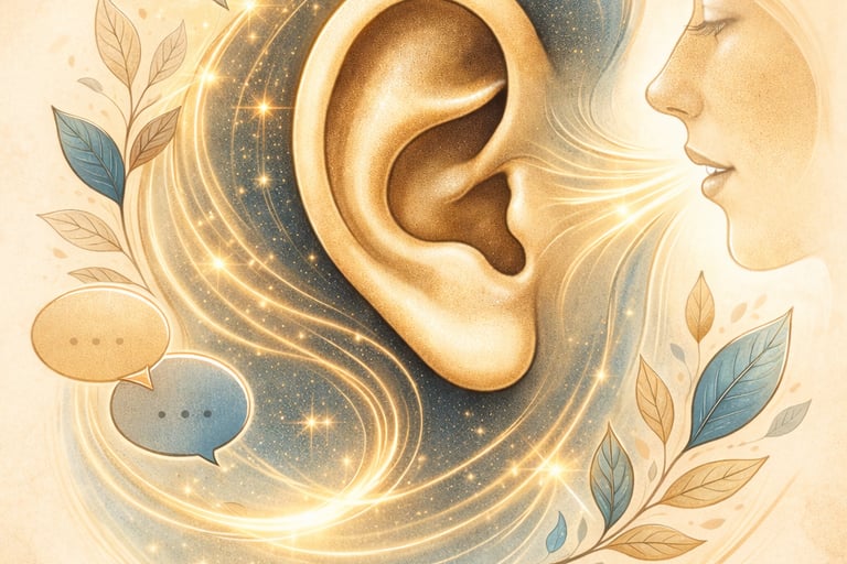 Illustration de l’écoute en psychothérapie et accompagnement émotionnel à Vallauris