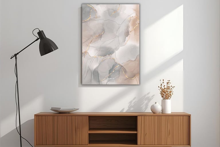 Magnifique poster minimaliste à télécharger pour une décoration murale raffinée 