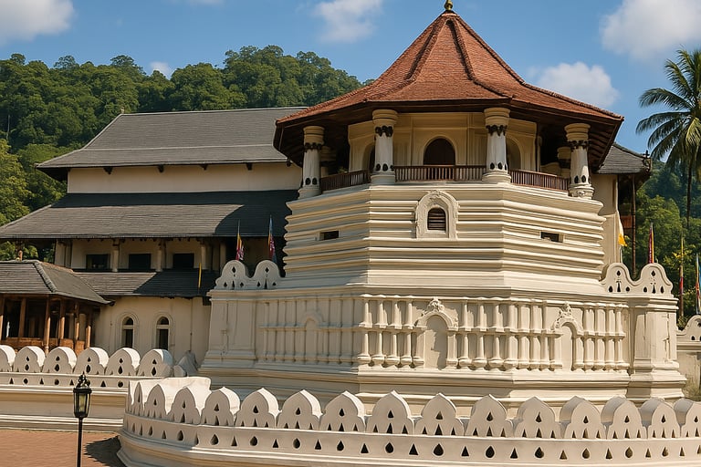 Kandy temple of Sri Lanka