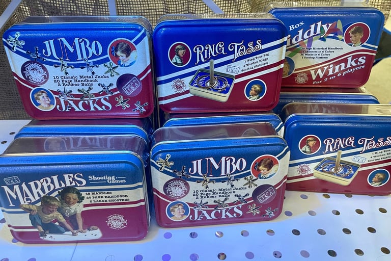 Classic Games In a Tin